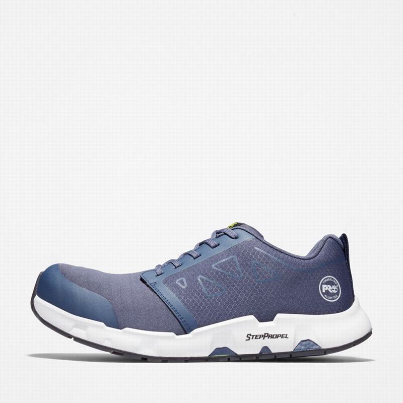 Timberland Powertrain Sprint Alloy Toe Radne Cipele Plave | 18023768