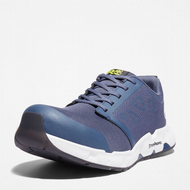 Timberland Powertrain Sprint Alloy Toe Radne Cipele Plave | 18023768