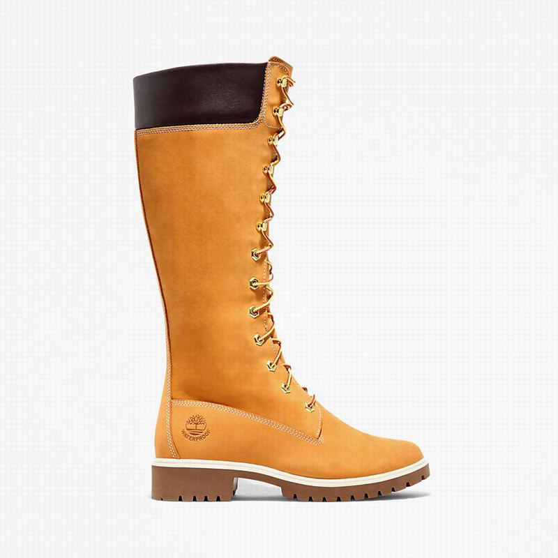 Timberland Premium14 Inch Visoke Čizme Žute | 76727983