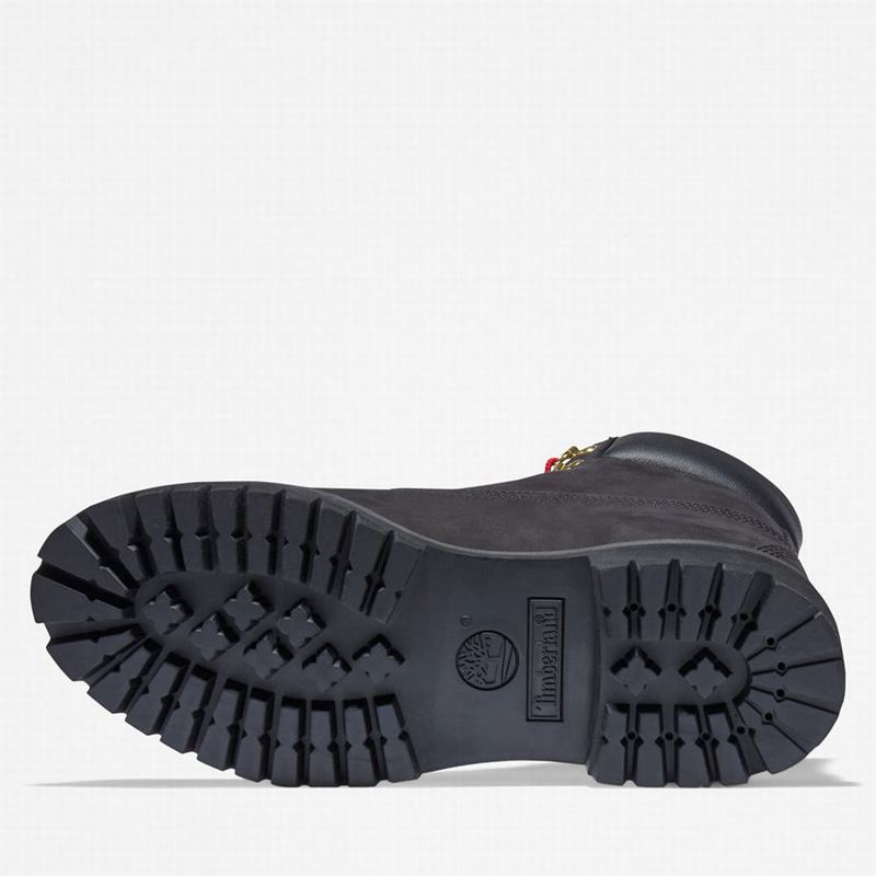 Timberland Premium 6 Inch Lux Koža Čizme Crne | 72459992