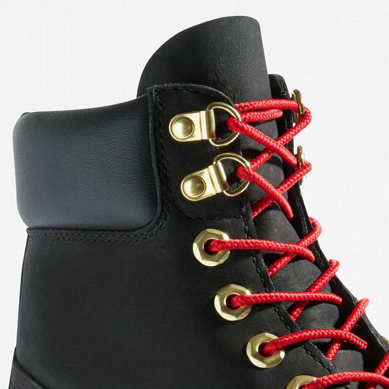 Timberland Premium 6 Inch Lux Koža Čizme Crne | 72459992