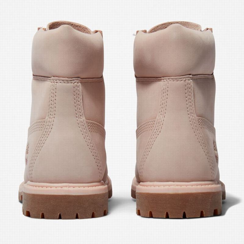 Timberland Premium 6-Inch Vodootporne Čizme Roze | 20497964