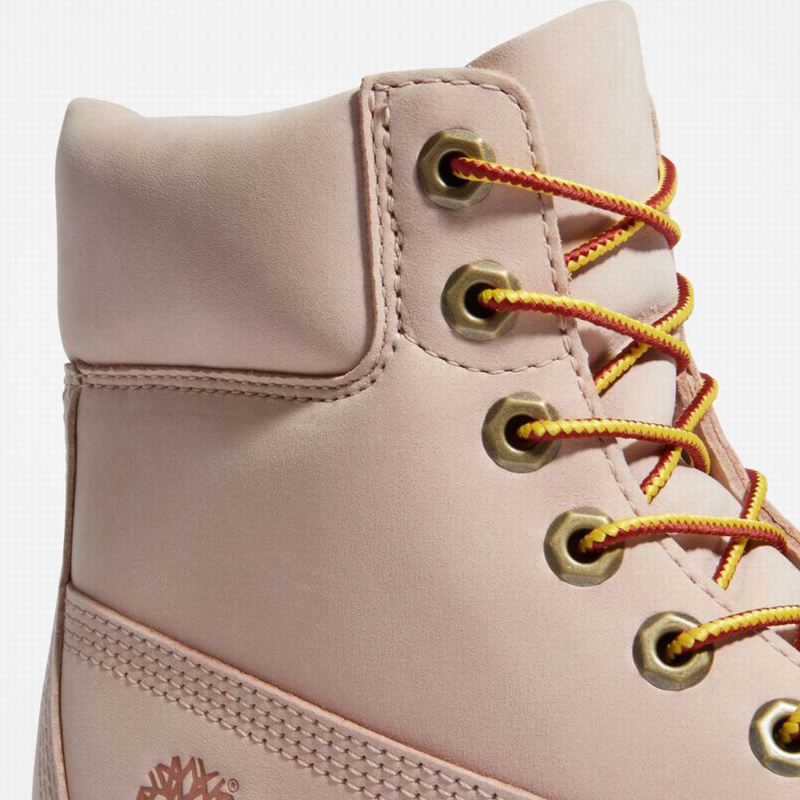 Timberland Premium 6-Inch Vodootporne Čizme Roze | 20497964
