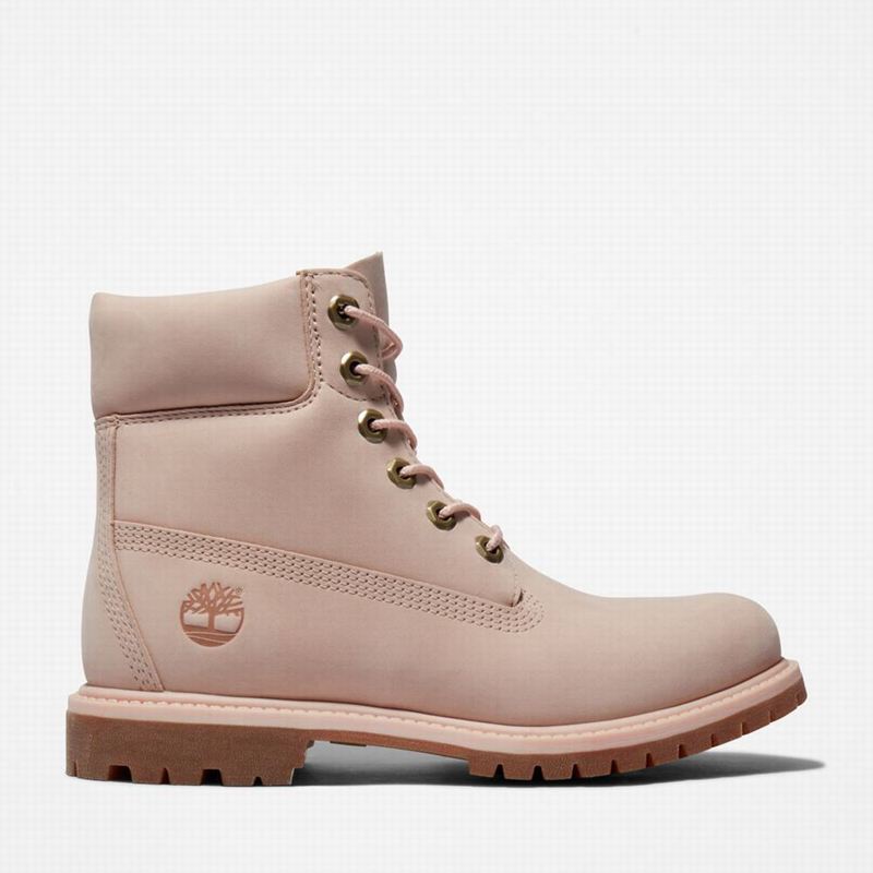 Timberland Premium 6-Inch Vodootporne Čizme Roze | 20497964