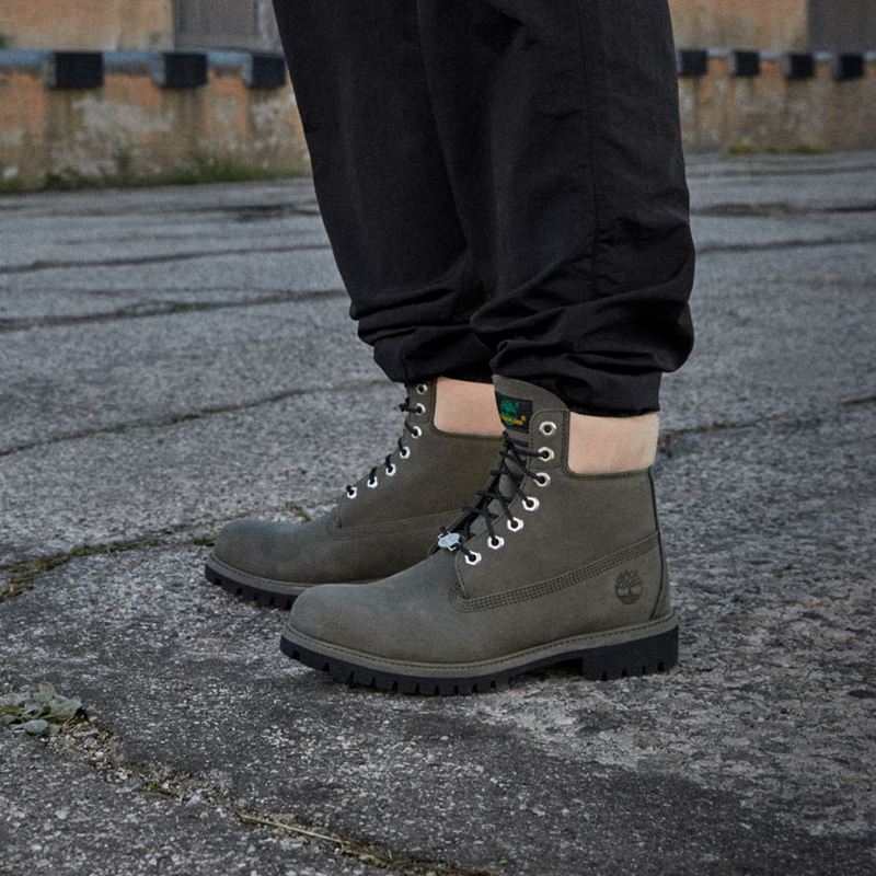 Timberland Premium 6-Inch Waterproof Vodootporne Čizme Zelene | 39409935