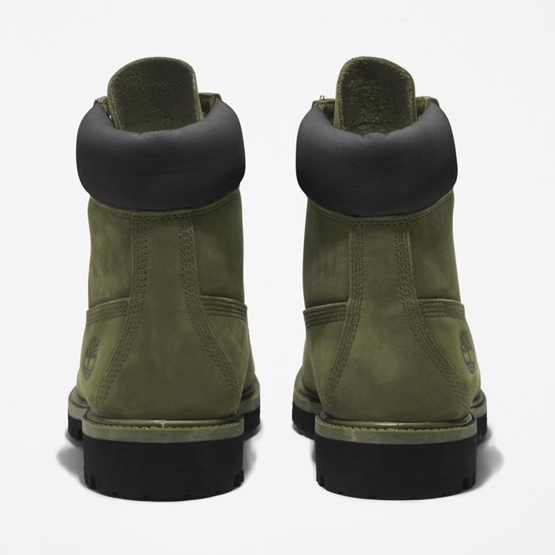 Timberland Premium 6-Inch Waterproof Vodootporne Čizme Zelene | 39409935