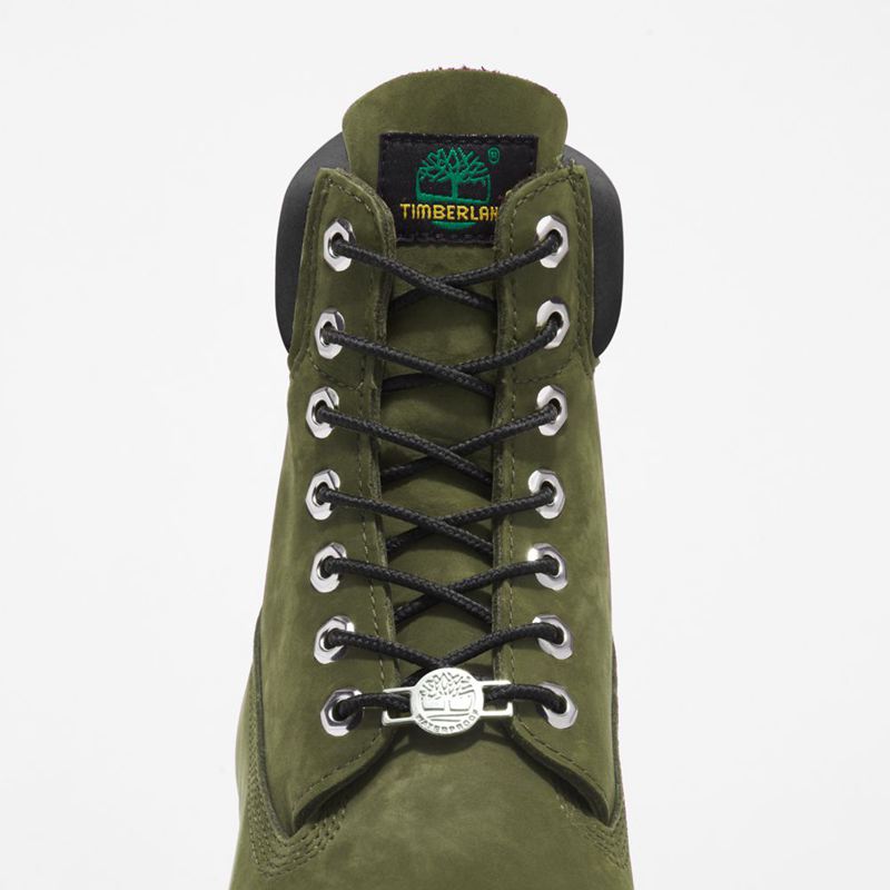 Timberland Premium 6-Inch Waterproof Vodootporne Čizme Zelene | 39409935