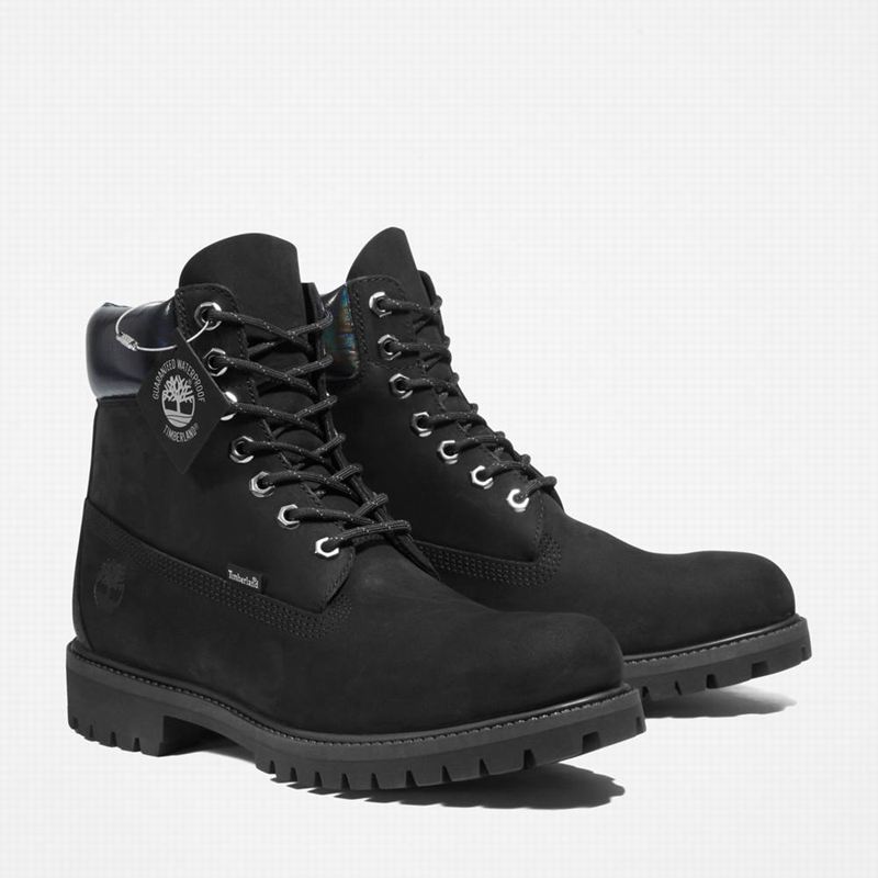 Timberland Premium 6-Inch Waterproof Vodootporne Čizme Crne | 71779236