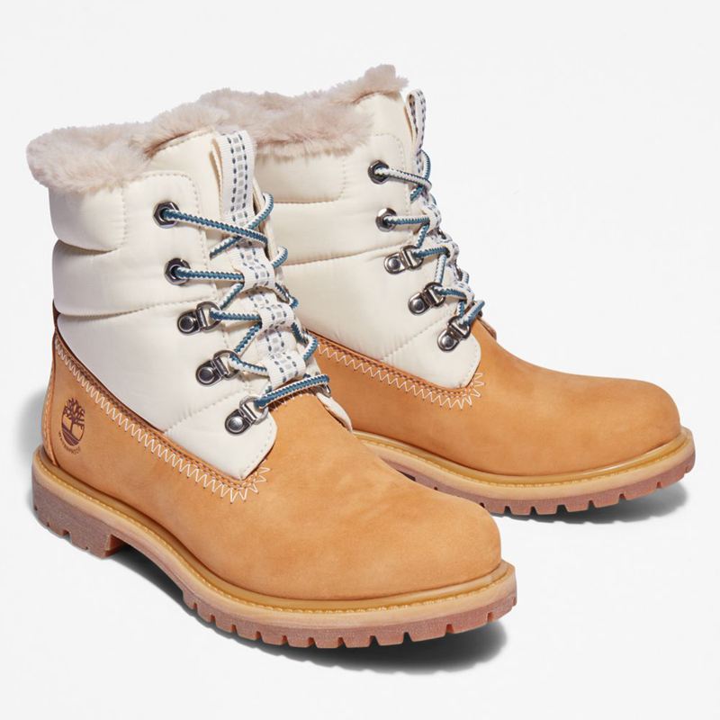 Timberland Premium 6-Inch Waterproof Zimske Čizme Žute | 90227810