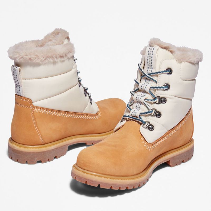 Timberland Premium 6-Inch Waterproof Zimske Čizme Žute | 90227810