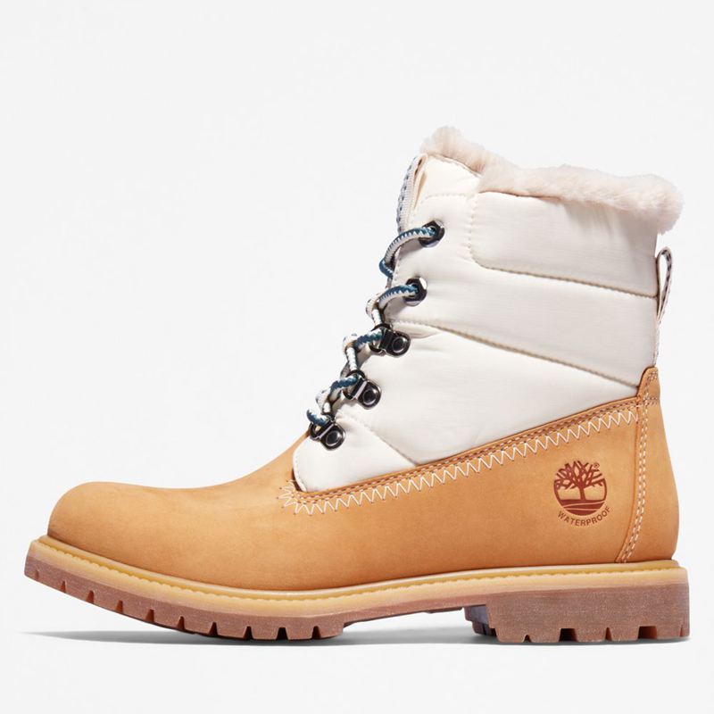 Timberland Premium 6-Inch Waterproof Zimske Čizme Žute | 90227810