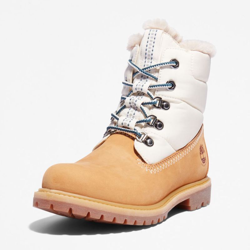 Timberland Premium 6-Inch Waterproof Zimske Čizme Žute | 90227810