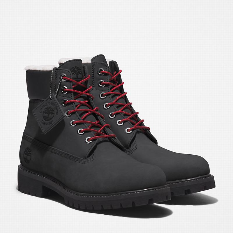 Timberland Premium 6 Inch Winter Čizme Crne | 72171109