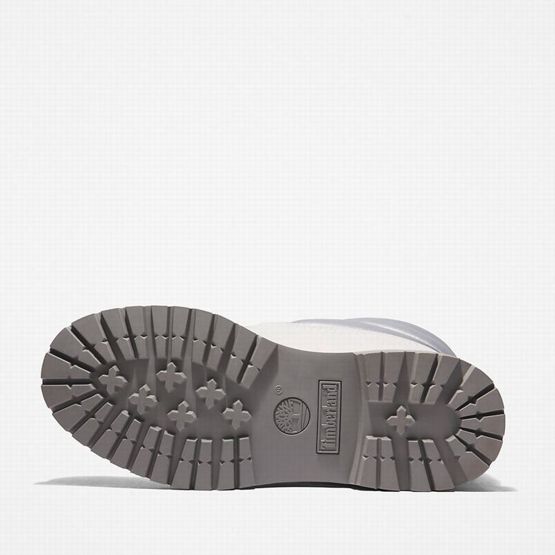 Timberland Premium 6 Inch Zimske Čizme Bijele | 50112773