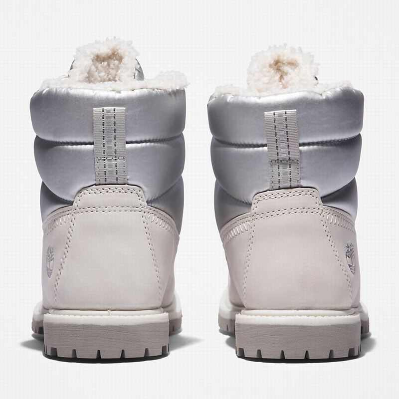 Timberland Premium 6 Inch Zimske Čizme Bijele | 50112773