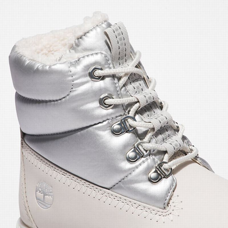 Timberland Premium 6 Inch Zimske Čizme Bijele | 50112773
