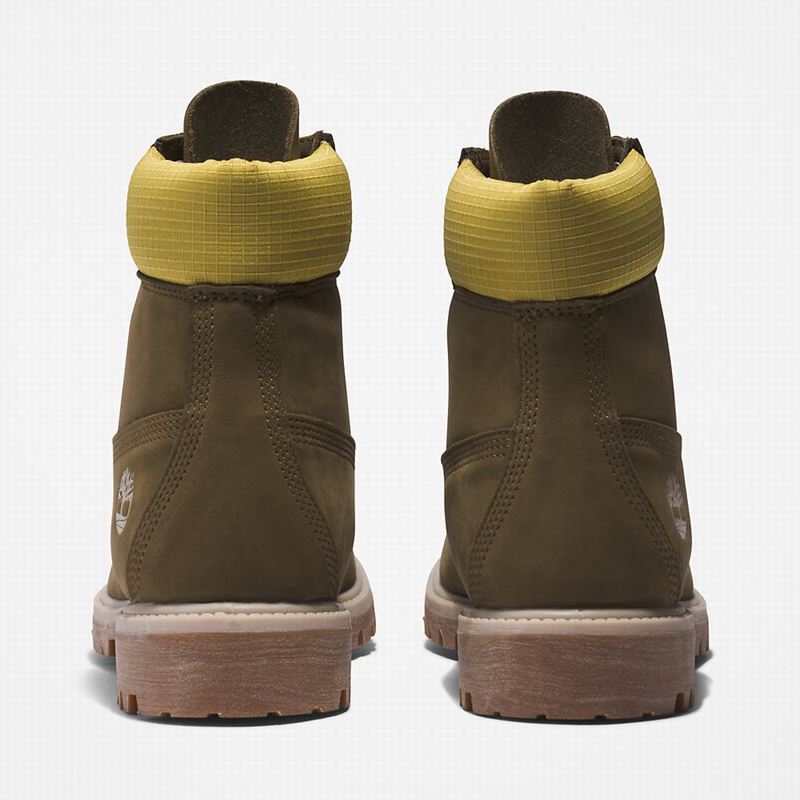 Timberland Premium 6 Inch Čizme Maslinasto Zelene | 68784130
