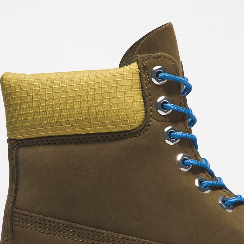 Timberland Premium 6 Inch Čizme Maslinasto Zelene | 68784130