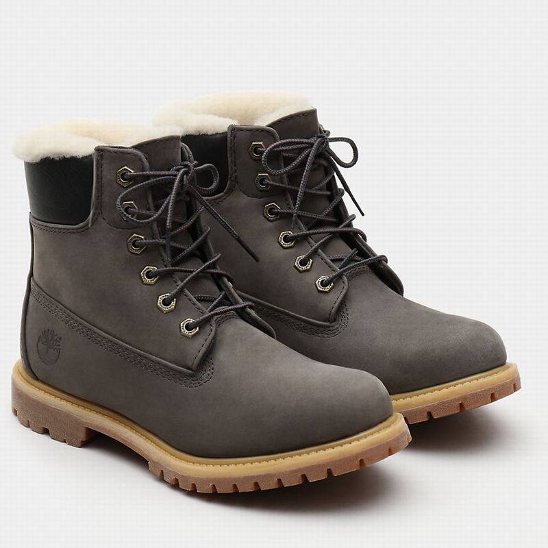 Timberland Premium 6 Inch Čizme Sive | 3381199