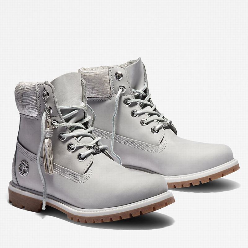 Timberland Premium 6 Inch Čizme Sive | 88440766