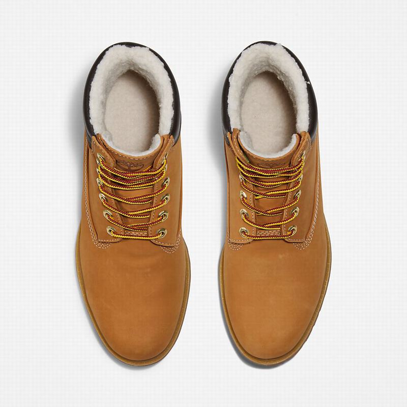Timberland Premium Warm-lined 6 Inch Zimske Čizme Žute | 34065297