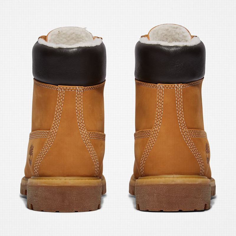 Timberland Premium Warm-lined 6 Inch Zimske Čizme Žute | 34065297