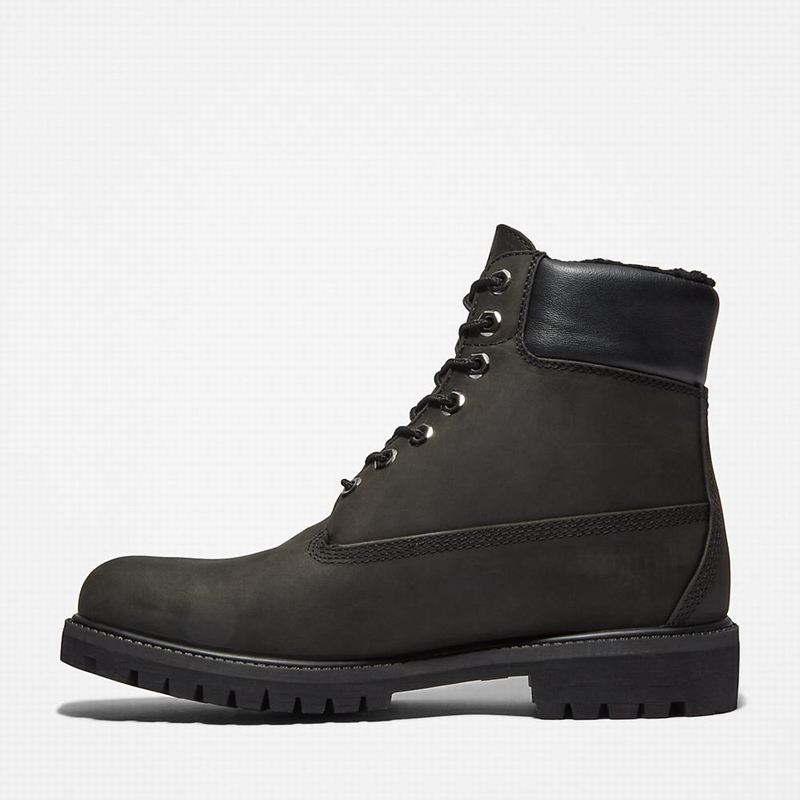Timberland Premium Warm-lined 6 Inch Zimske Čizme Crne | 67207325