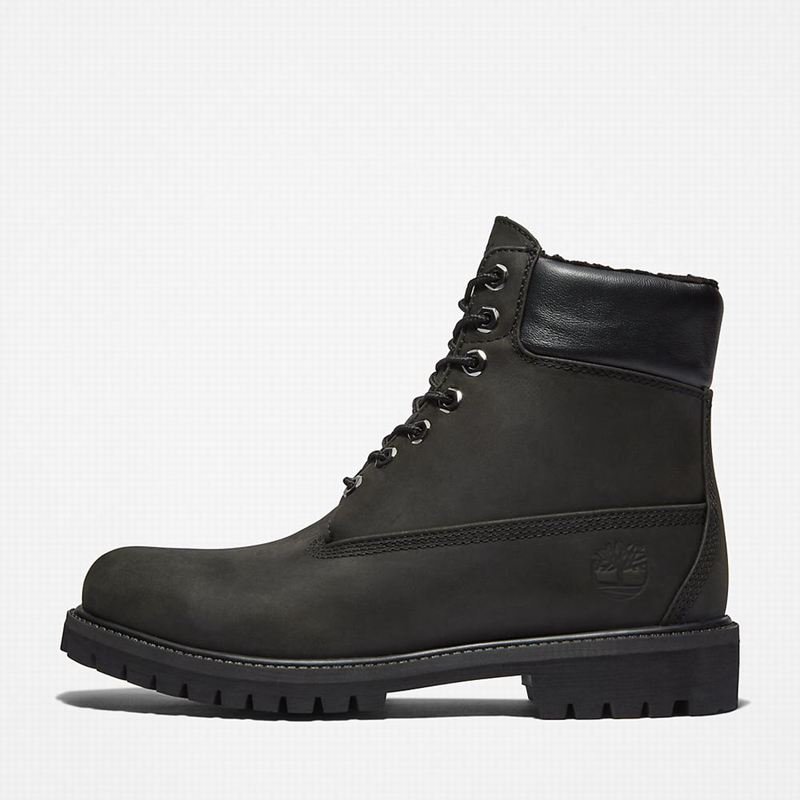 Timberland Premium Warm-lined 6 Inch Zimske Čizme Crne | 67207325