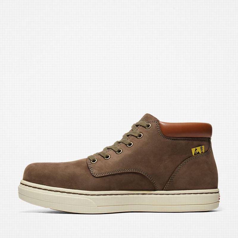 Timberland Pro Disruptor Worker Chukka Čizme Smeđe | 47825569