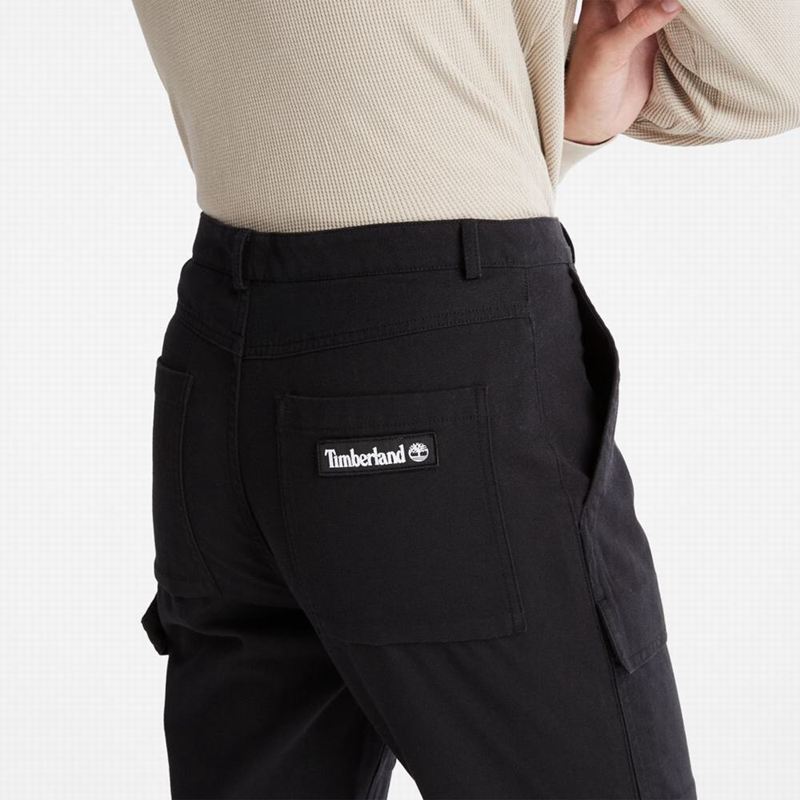 Timberland Progressive Utility Hlače Crne | 83549719