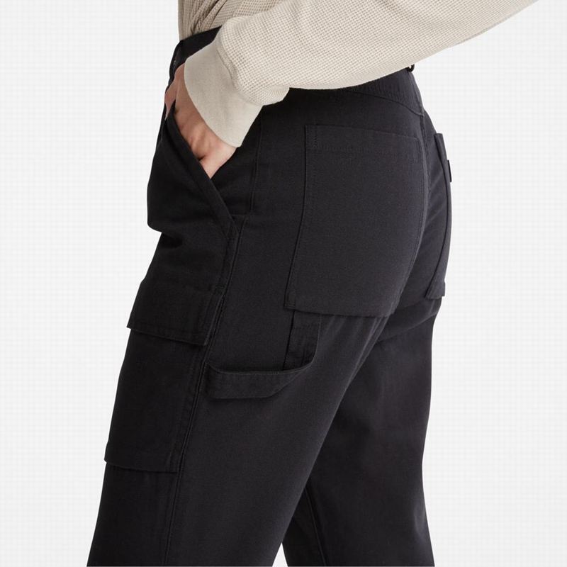Timberland Progressive Utility Hlače Crne | 83549719