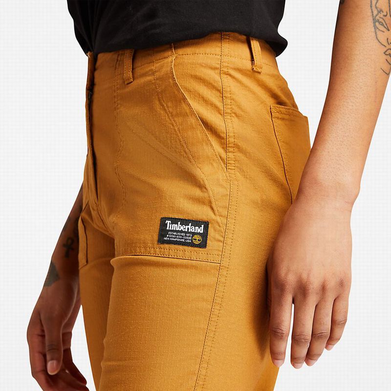 Timberland Progressive Utility Hlače Žute | 57886924
