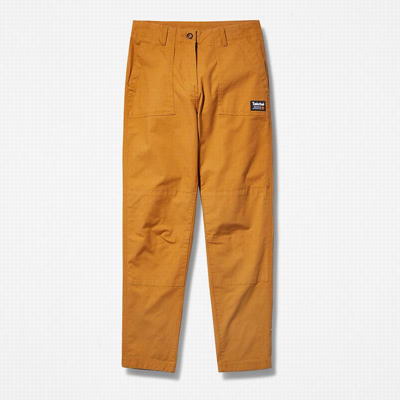Timberland Progressive Utility Hlače Žute | 57886924