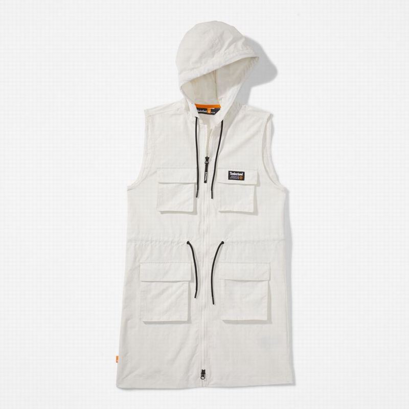 Timberland Progressive Utility Hoodie Haljine Bijele | 27938079