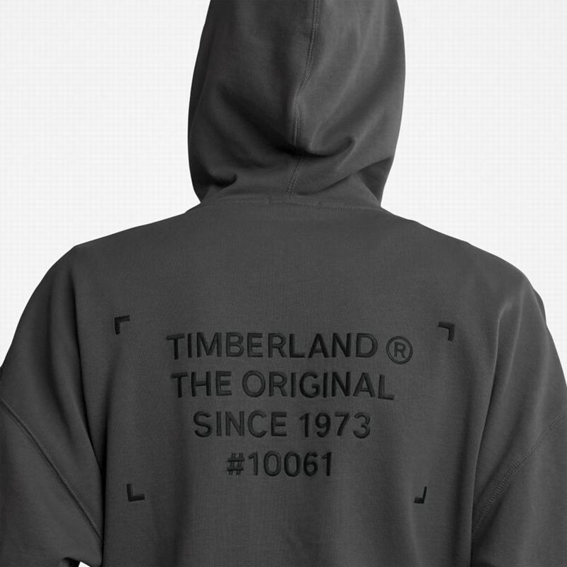 Timberland Progressive Utility Mixed-Media Majica S Kapuljačom Crne | 58267153