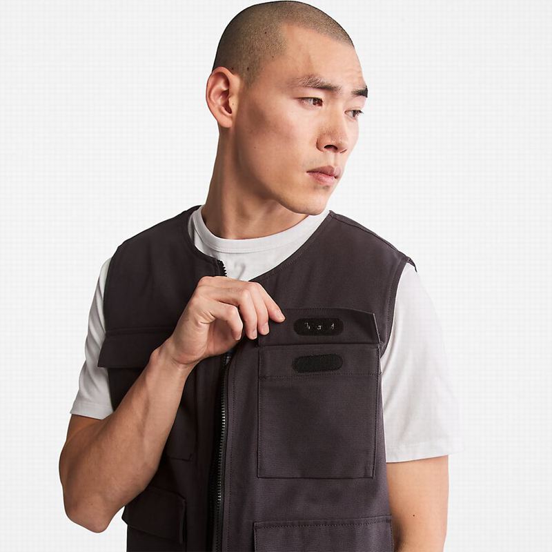 Timberland Progressive Utility Multi-pocket Prsluk Crne | 36295447