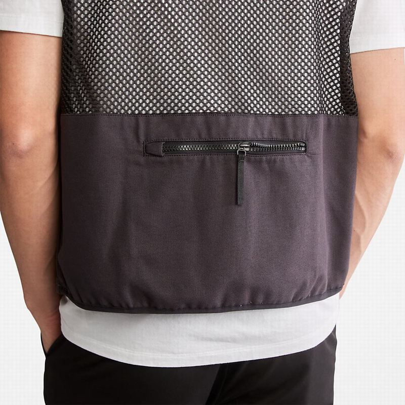 Timberland Progressive Utility Multi-pocket Prsluk Crne | 36295447