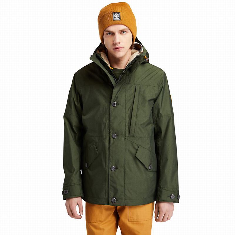 Timberland Progressive Utility Nepromociva Jakna Maslinasto Zelene | 21873917