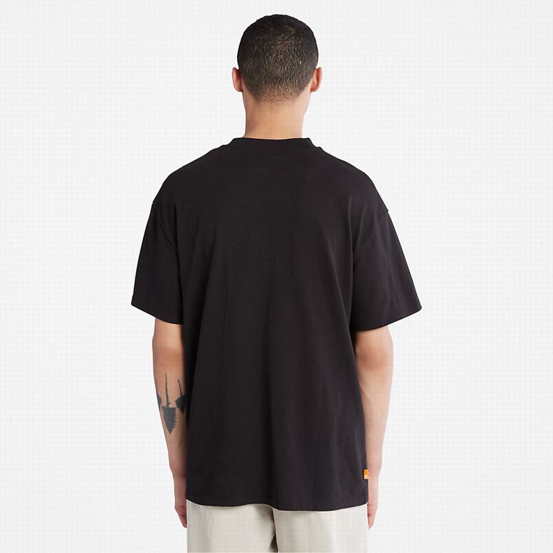 Timberland Progressive Utility Pocket Majice Crne | 50373388
