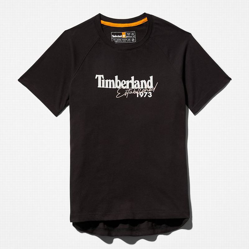 Timberland Progressive Utility Pocket Majice Crne | 80384277