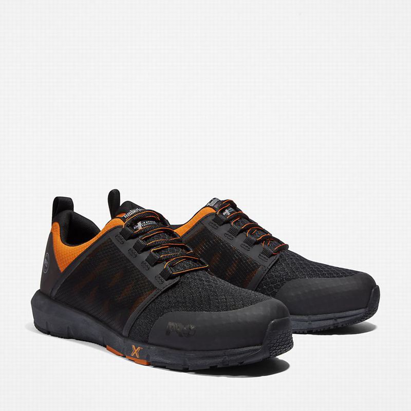 Timberland Radius Alloy-Toe Radne Cipele Crne | 54870175