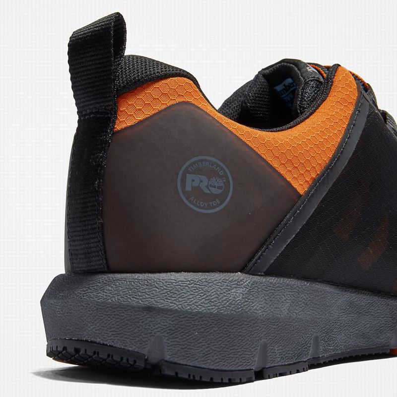 Timberland Radius Alloy-Toe Radne Cipele Crne | 54870175