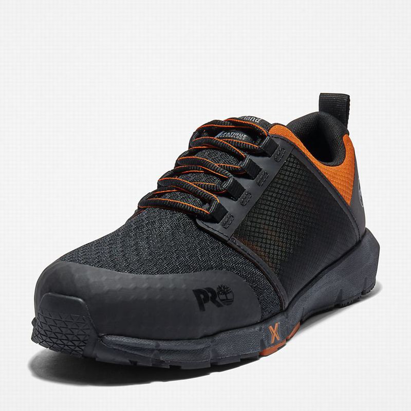 Timberland Radius Alloy-Toe Radne Cipele Crne | 54870175