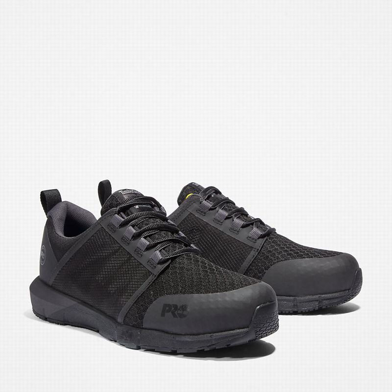 Timberland Radius Alloy-Toe Radne Cipele Crne | 56719973