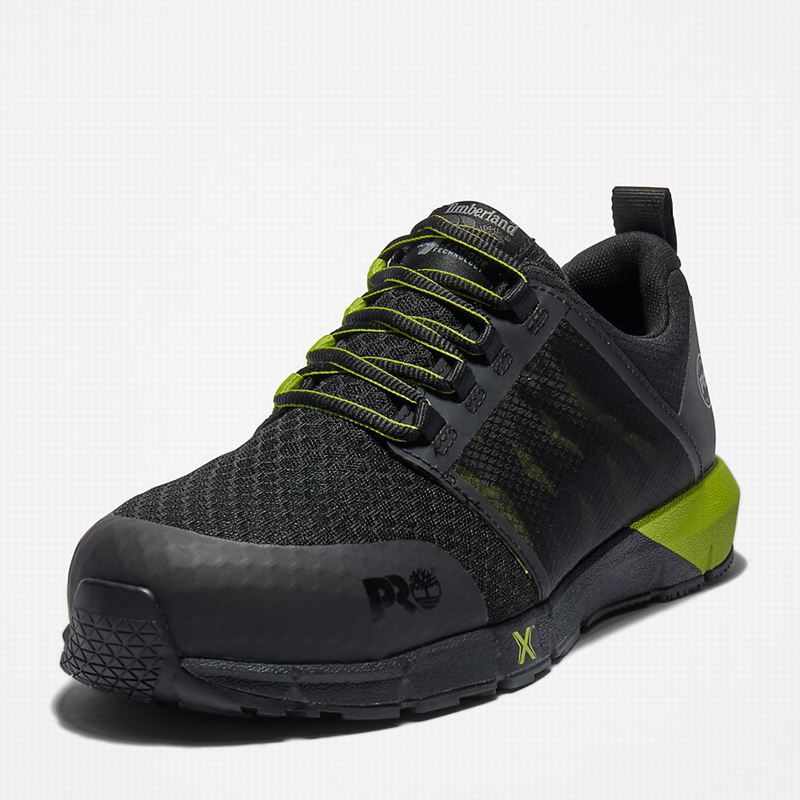 Timberland Radius Alloy-Toe Radne Cipele Crne | 97359513