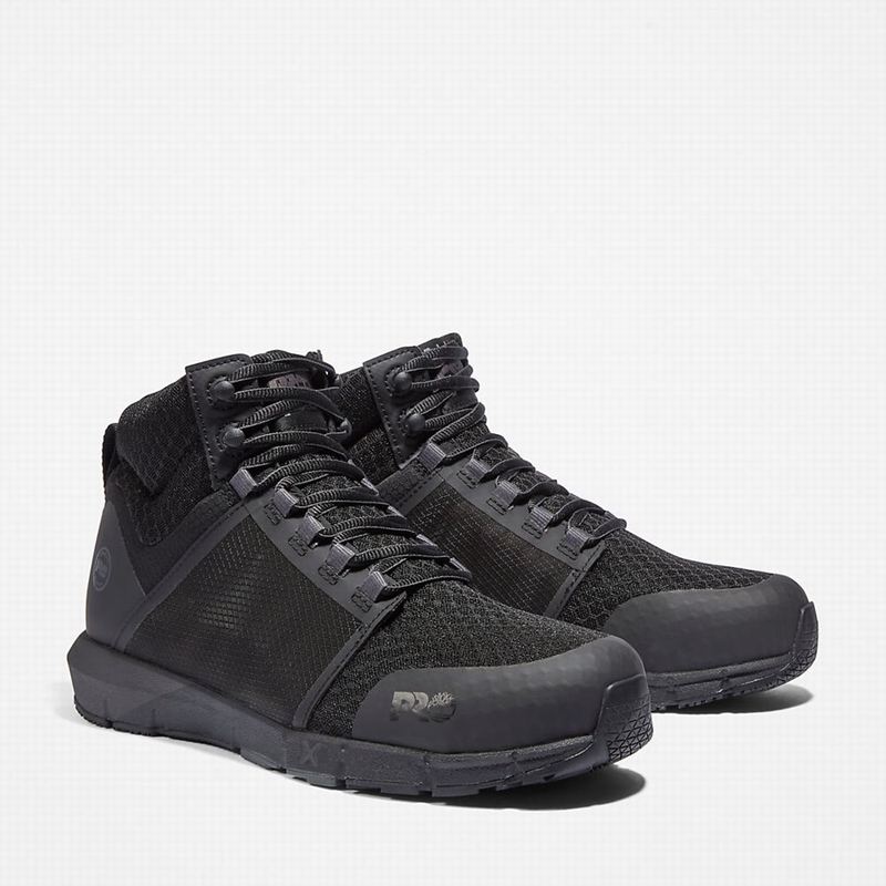 Timberland Radius Alloy-Toe Radne Čizme Crne | 57842226