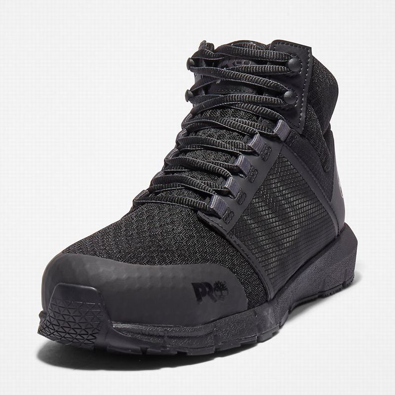 Timberland Radius Alloy-Toe Radne Čizme Crne | 57842226