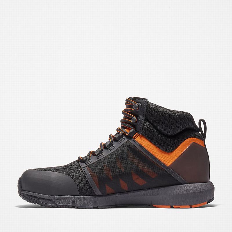 Timberland Radius Alloy-Toe Radne Čizme Crne | 78947087