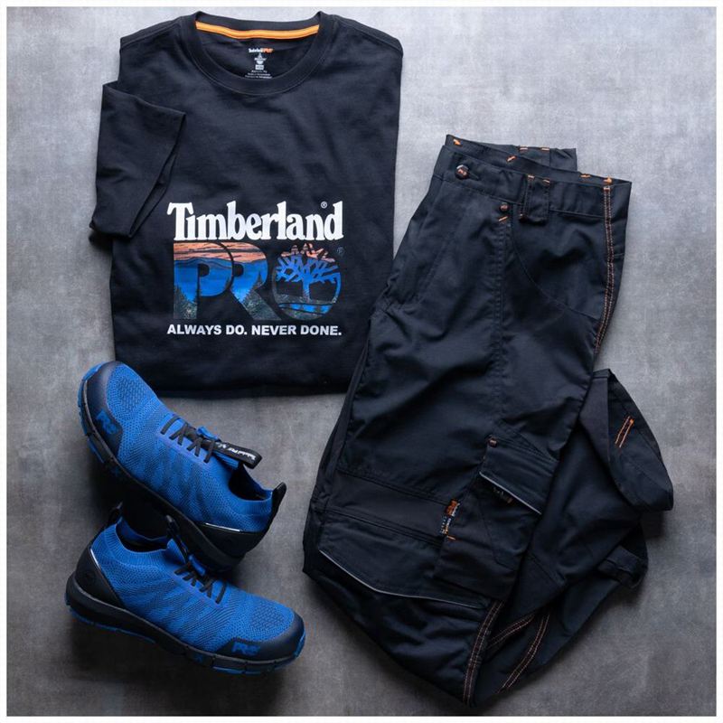 Timberland Radius Composite Toe Radne Cipele Plave | 19306563