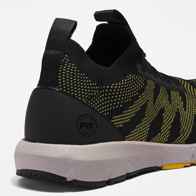 Timberland Radius Composite Toe Radne Cipele Žute | 22653581